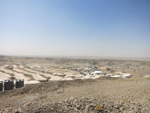 イラクのシリア難民キャンプ　撮影ピースウィンズ・ジャパン